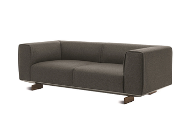 COLEMAN - 2 seater sofa with removable cover by Casamania & Horm - view 2